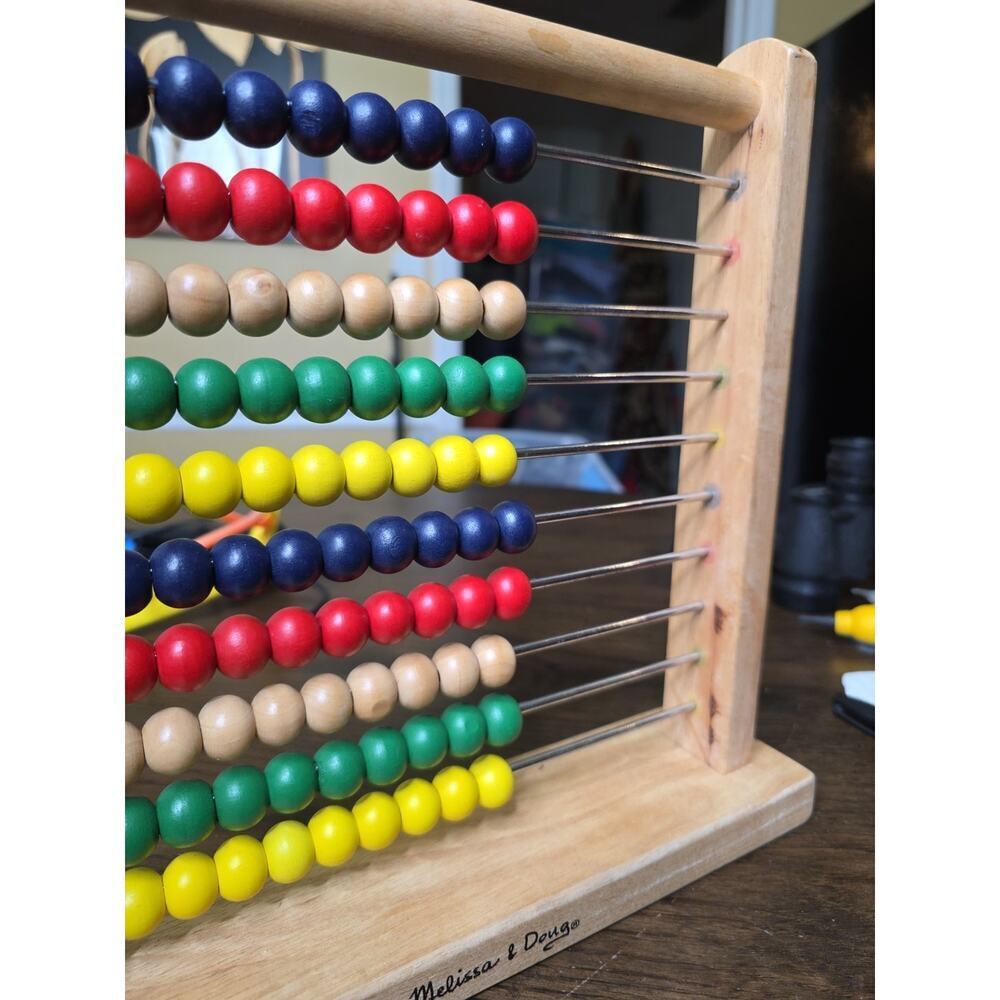 Melissa And‎ Doug Wooden Abacus - Picture 5 of 11